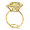 <sup>de</sup>Boulle High Jewelry Collection Fancy Yellow Diamond Ring - Image 2