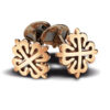 Patek Philippe Men's Cufflinks Calatrava Cross 18K Rose Gold 205.9083R5 001