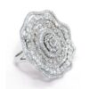 <sup>de</sup>Boulle Collection Flower Ring - Image 2