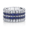 <sup>de</sup>Boulle Collection Stretchy Eternity Band with Sapphires