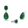 <sup>de</sup>Boulle High Jewelry Collection Emerald Red Carpet Earrings