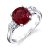 <sup>de</sup>Boulle High Jewelry Collection Ruby Three Stone Ring