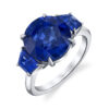 <sup>de</sup>Boulle High Jewelry Collection True Blue Three Stone Ring