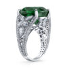 <sup>de</sup>Boulle High Jewelry Collection Emerald and Diamond Ring - Image 2